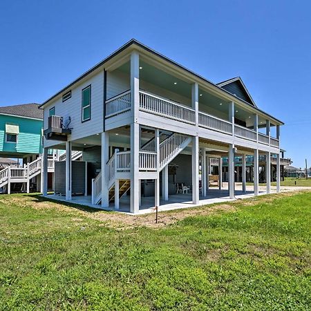Bolivar Peninsula Beach House, Steps To Coast Екстериор снимка