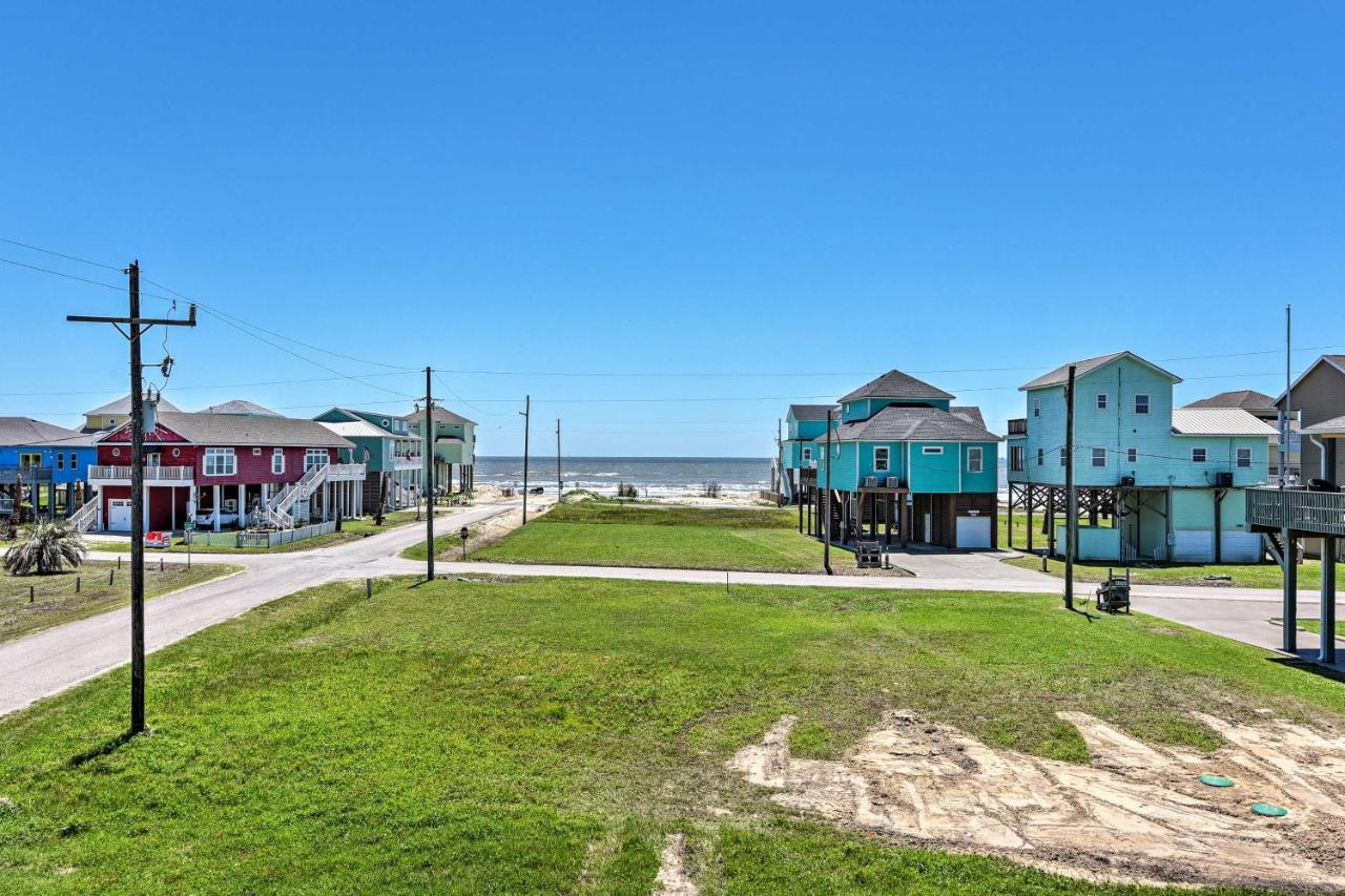 Bolivar Peninsula Beach House, Steps To Coast Екстериор снимка